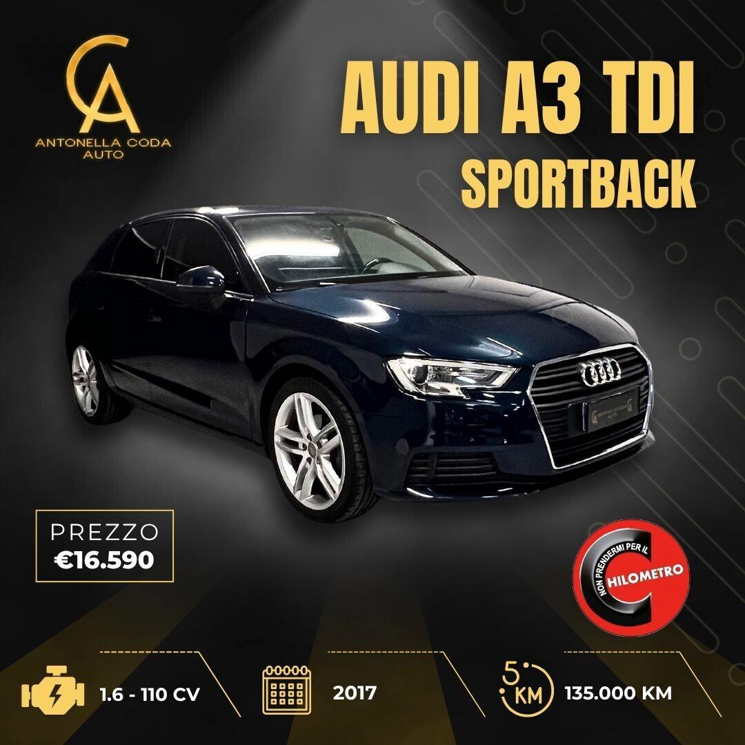 Audi A3 1.6 TDI 116 CV Sport