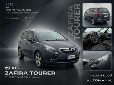 Opel Zafira Tourer 1.6 Turbo EcoM 150cv Cosmo Metano