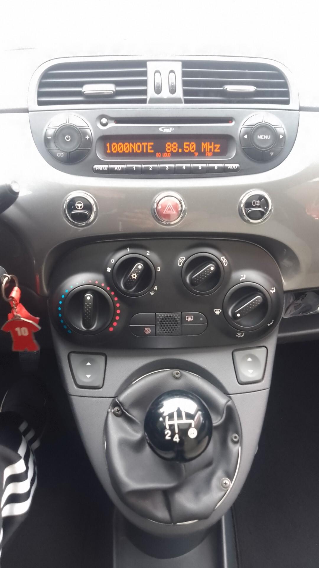 Fiat 500 1.2 BZ lounge 63mila km 2013 neopatentati