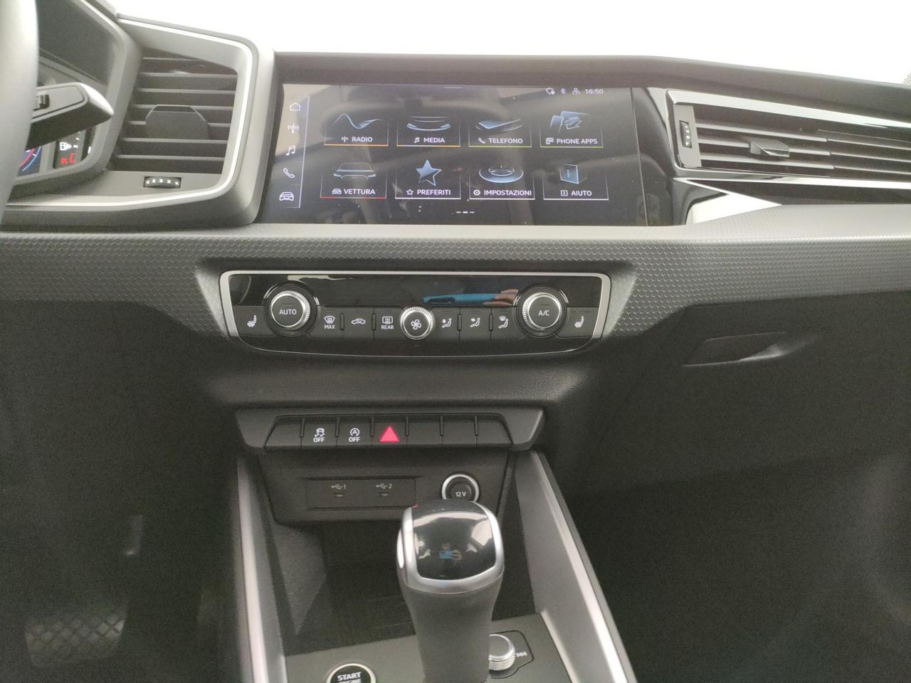 Audi A1 sportback 30 1.0 tfsi admired advanced 110cv s-tronic