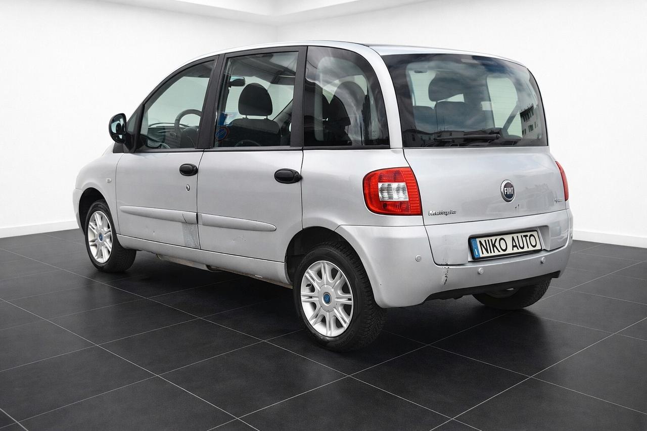1. FIAT MULTIPLA 1.6 METANO EMOTION 6 POSTI – 350 KM CON 25€