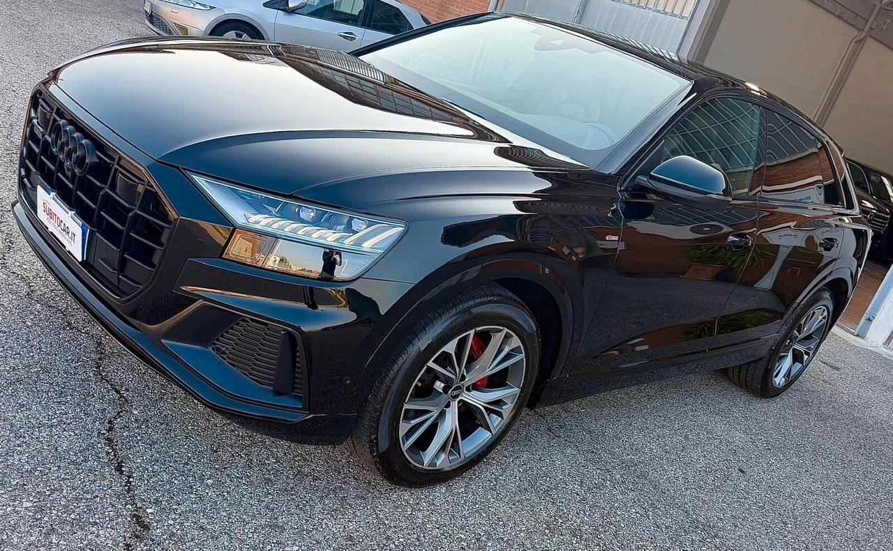 Audi Q8 50 TDI 286 CV quattro tiptronic Sport S-LINE PLUS FARI MATRIX INTERNI IN PELLE NAPPA E BLACK PACK