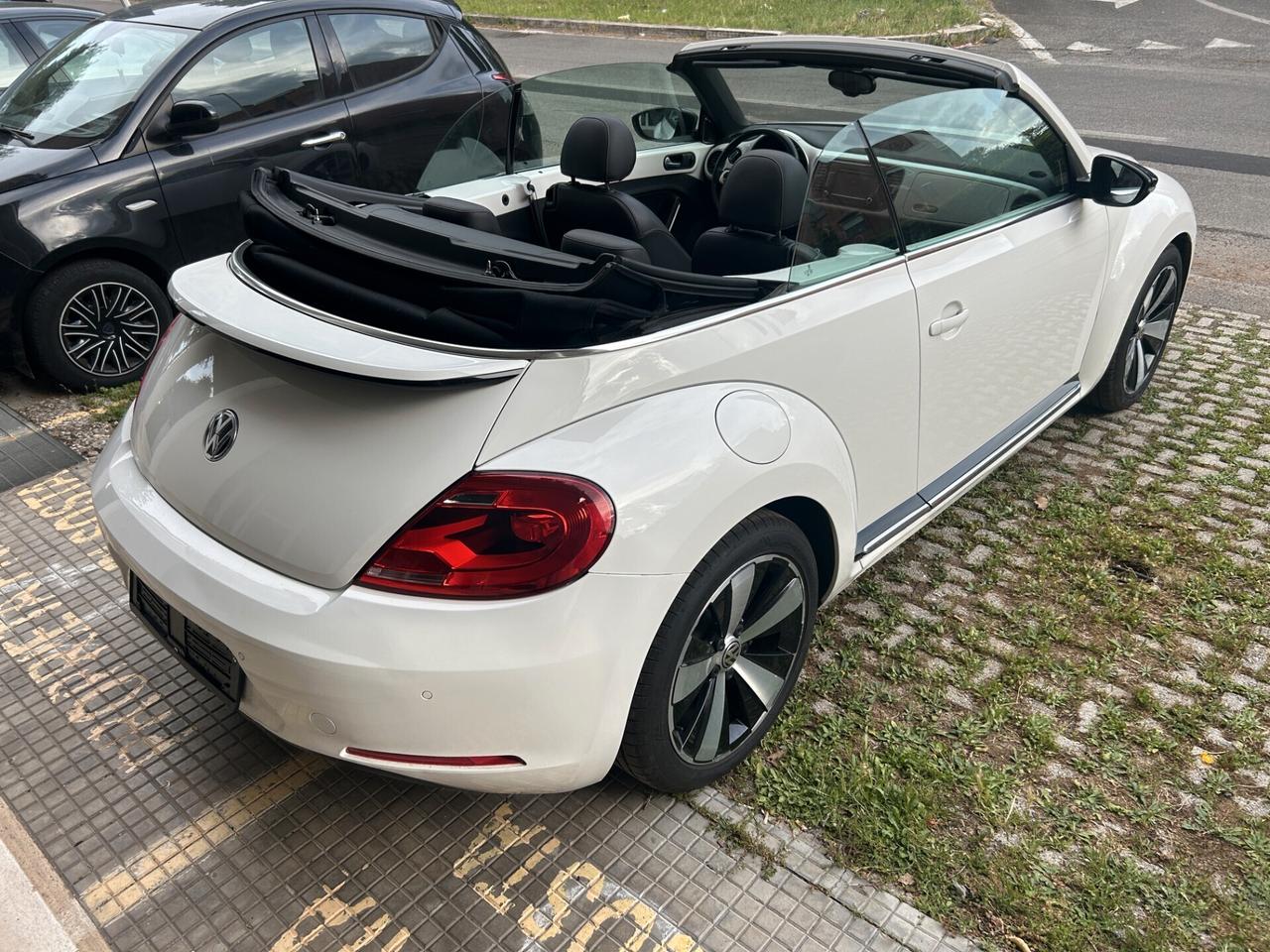Volkswagen Maggiolino Cabrio 1.4 TSI 60's anniversary pack , pelle, led, navi