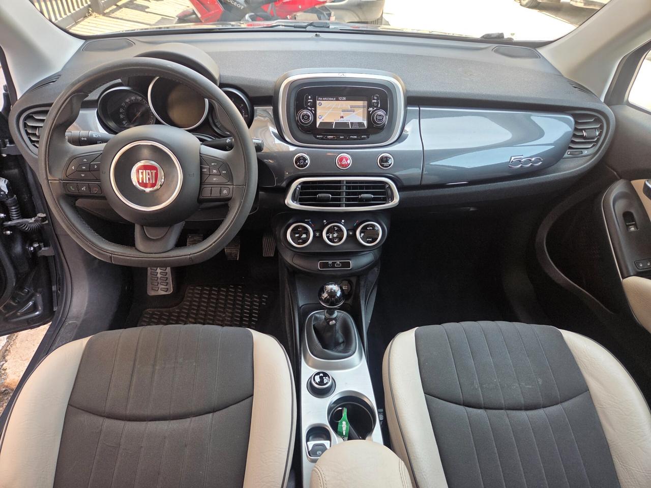 FIAT 500X ANNO 2016 1.6 MULTIJET 120 CV NAVI KM CERTIF