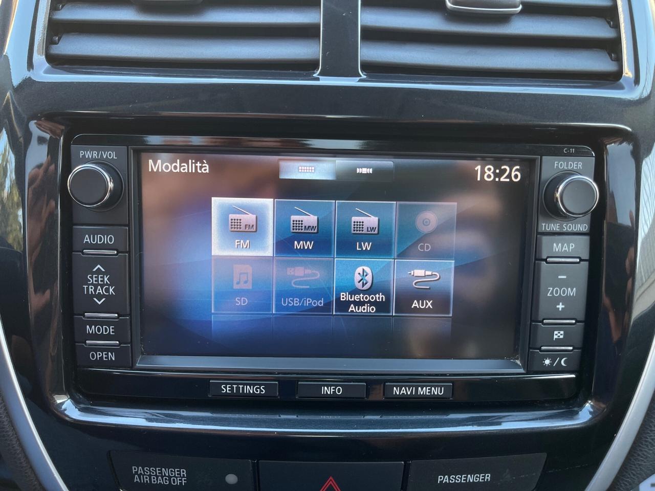 CITROEN C4 AIRCROSS 1.6 TETTO NAVY CAM 2014