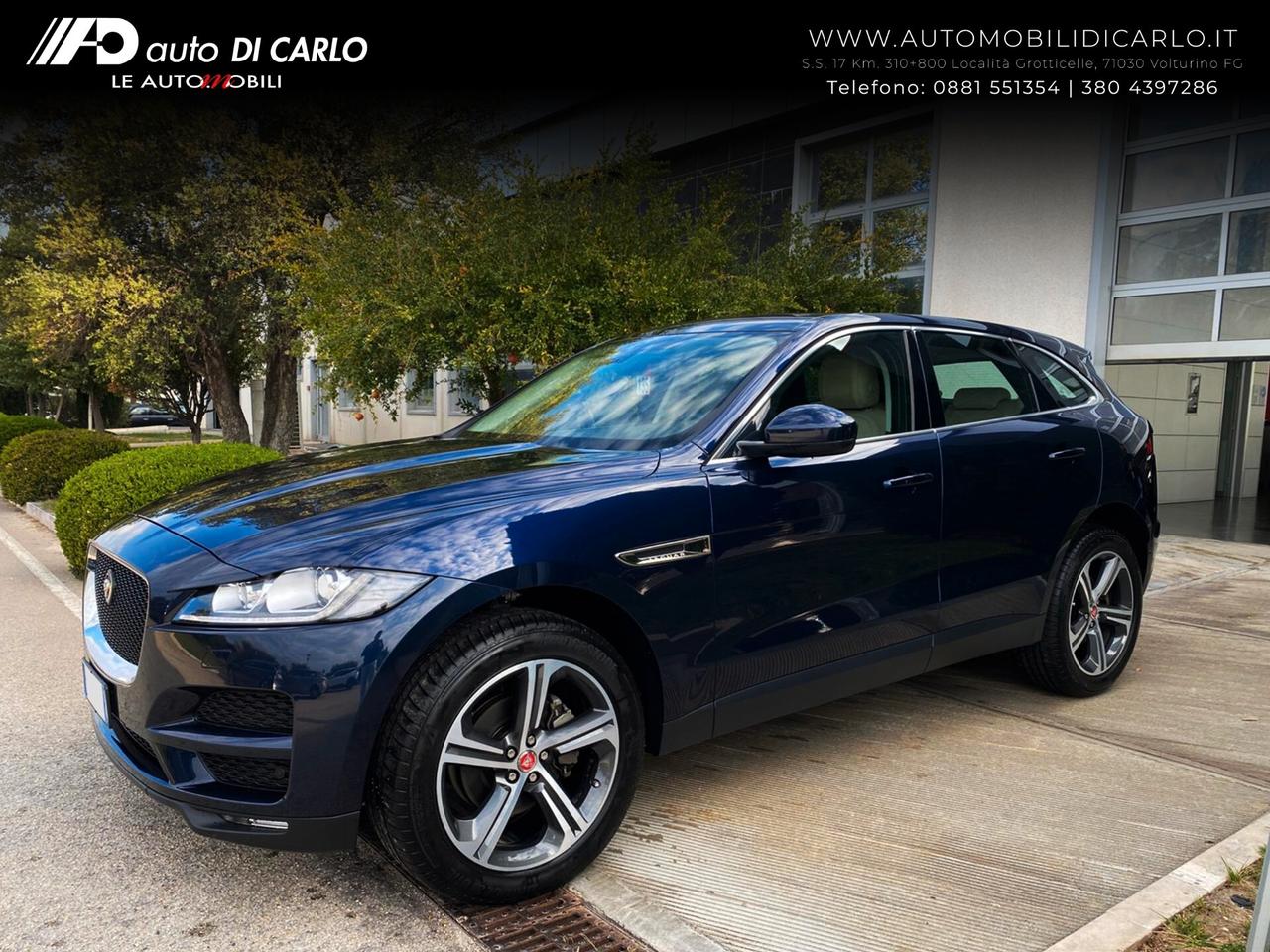 Jaguar F-Pace 2.0 D 180 CV AWD Prestige