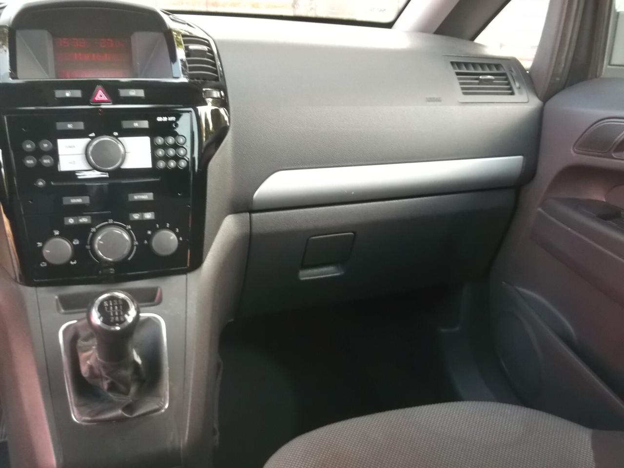 Zafira 1.6 Turbo Metano 7 Posti 2013