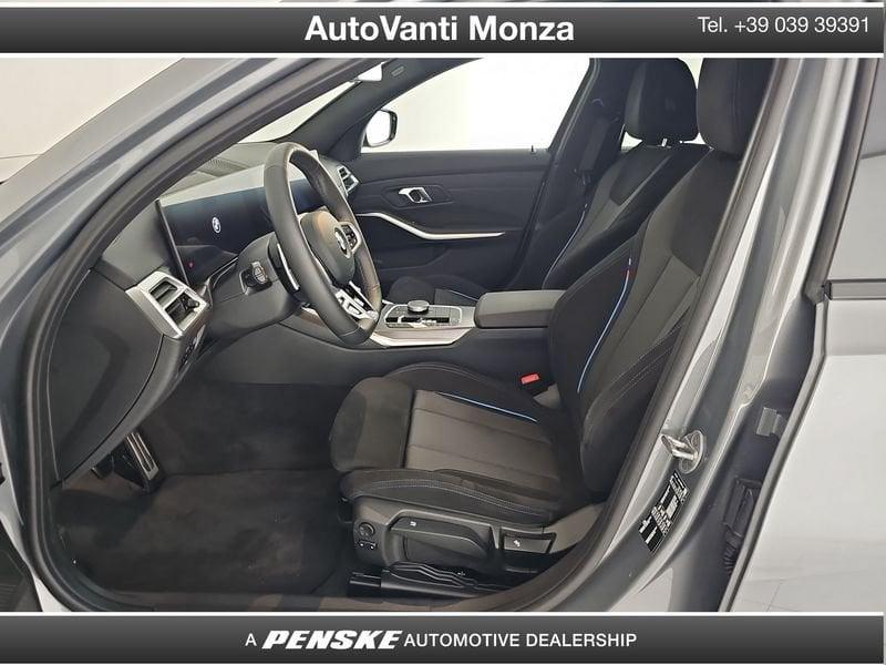 BMW Serie 3 318d Touring mhev 48V MSport auto con gancio traino