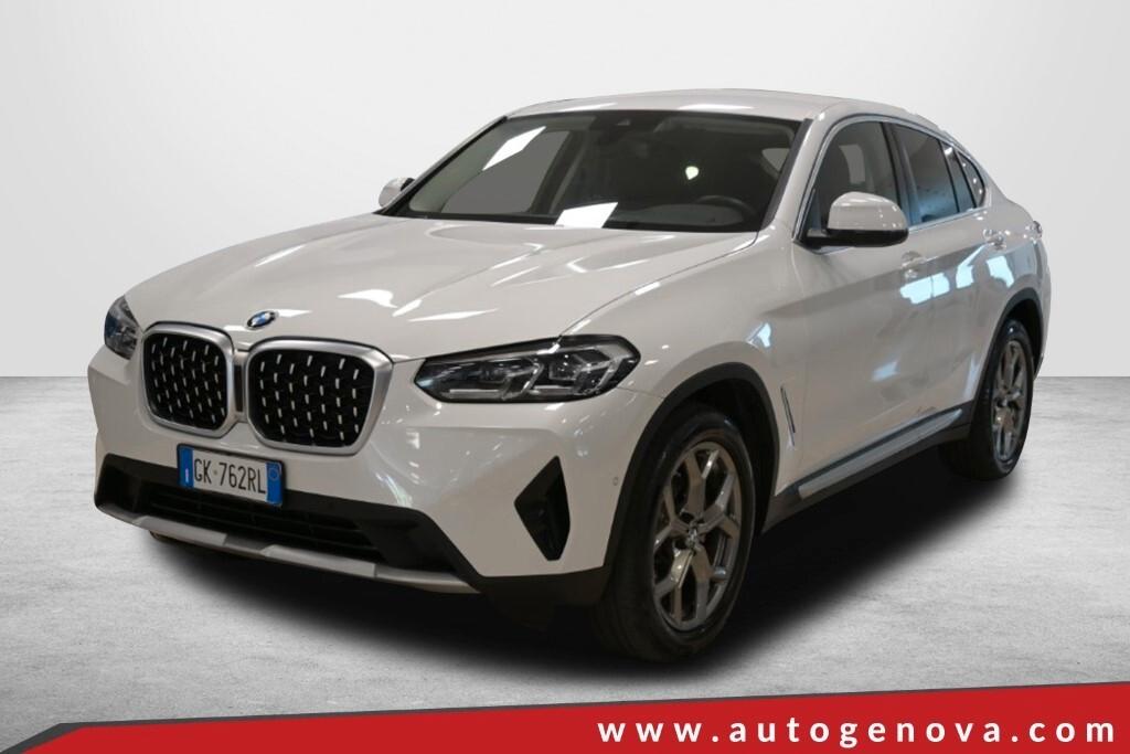 Bmw X4 X-DRIVE 20D 48V 190CV ( FARI LED - PDC TELECAMERA POST. CERCHI 19 PELLE CLIMA TRIZONA )