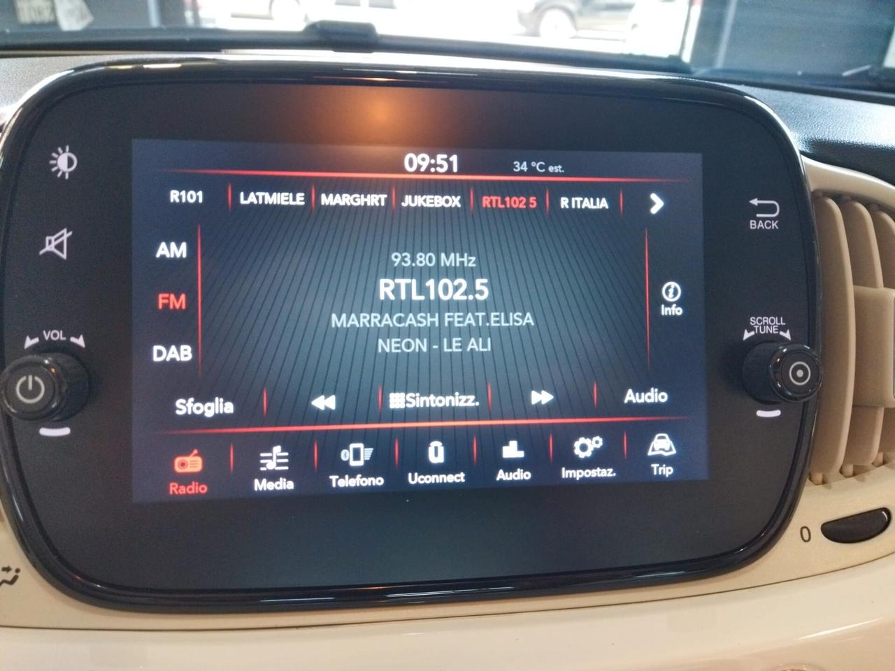 Fiat 500 1.0 Hybrid 70 cv Lounge