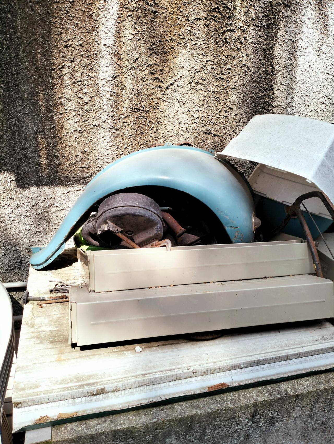 Citroen 2CV Furgonetta AK 400 Completa (anche motore non in foto)
