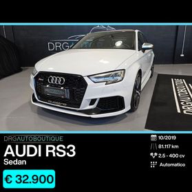 Audi RS 3 Sedan SCARICHI RS/TETTO/ALCANTARA