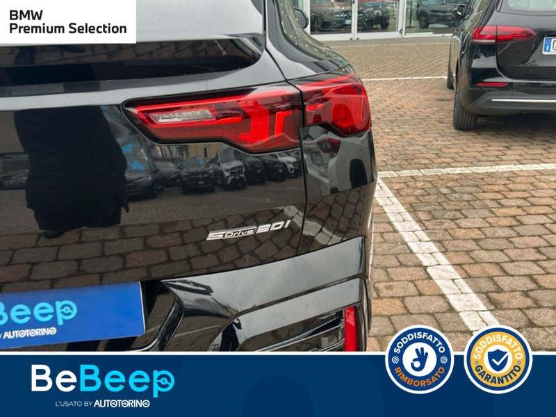 BMW X2 SDRIVE 20I 48V MSPORT AUTO