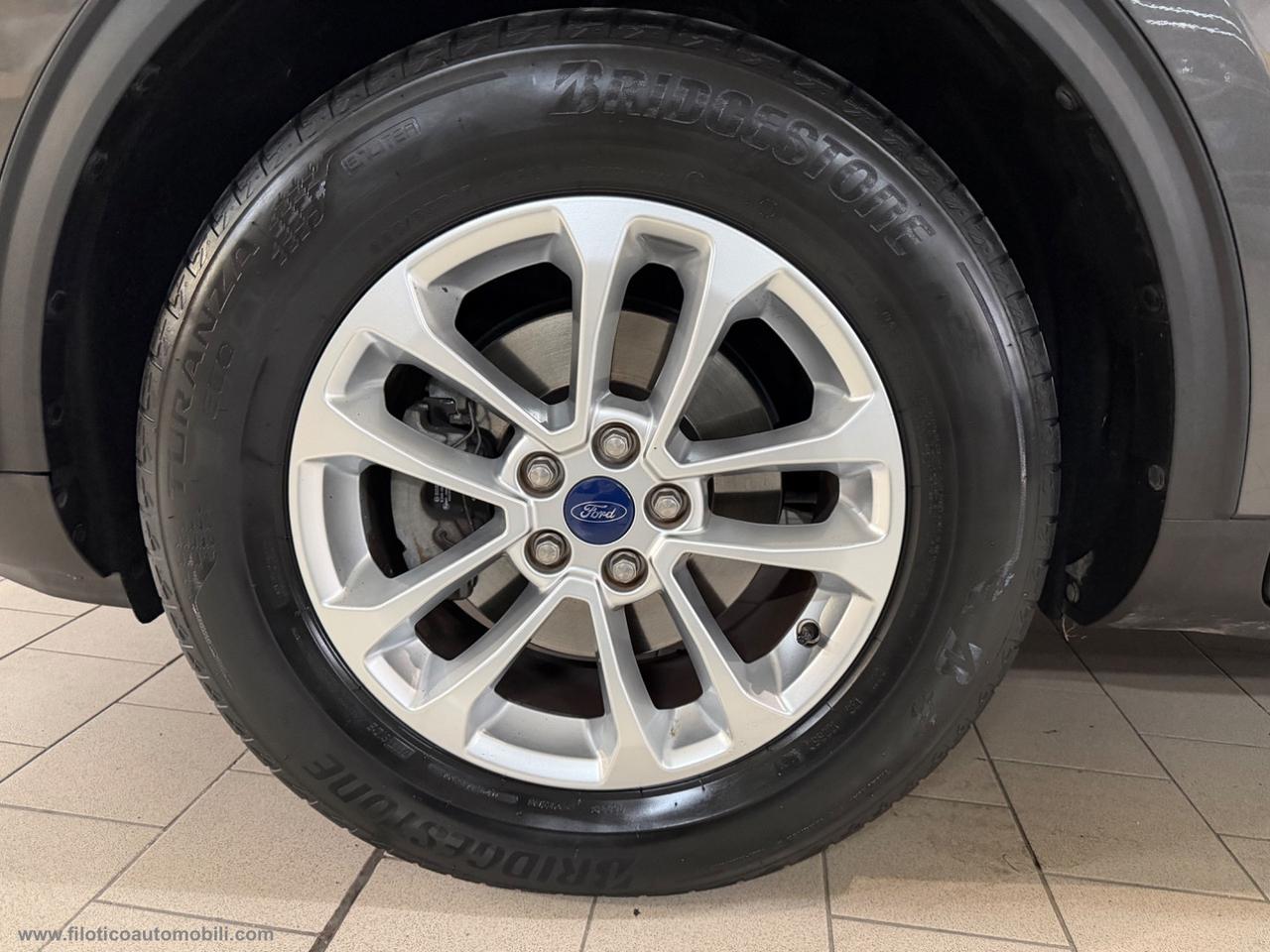 FORD Kuga 1.5 EcoBlue 120 CV aut. 2WD TITANIUM KM CERTIFICATI 38.209 - PARCHEGGIO AUTO FULL