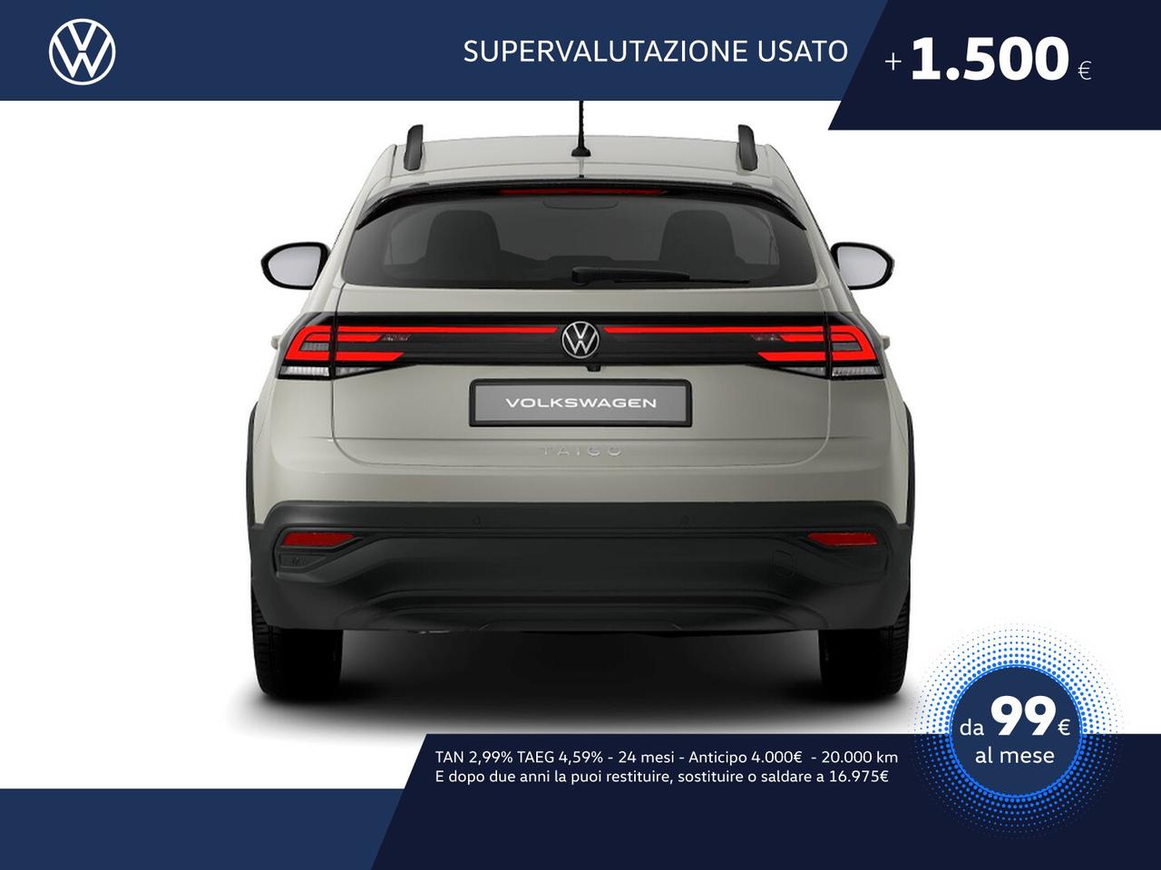 Volkswagen Taigo 1.0 tsi edition plus 95cv