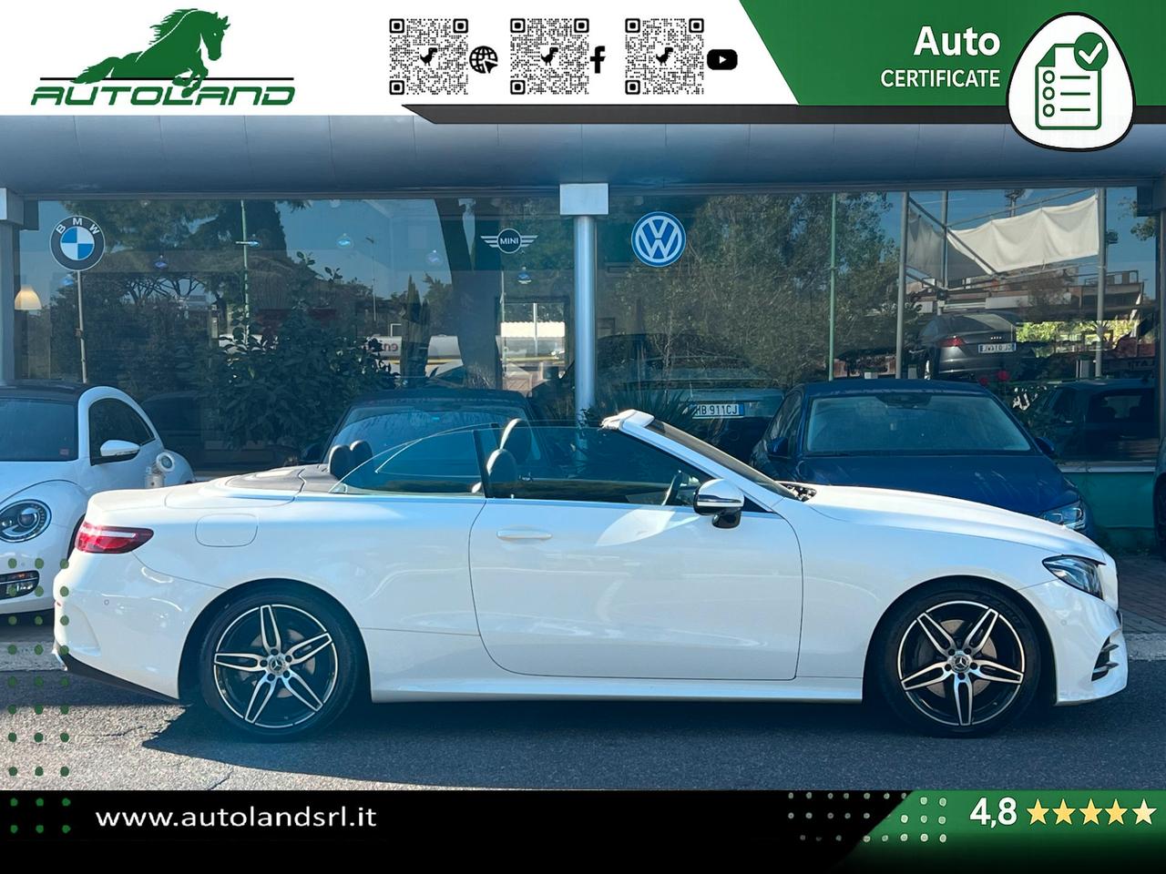 Mercedes E 220 Premium Plus 9G-Tronic Plus Cabrio