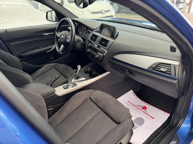 BMW 118 d 150cv M-Sport (Blu Estoril - Auto/Navi/LED/BT)
