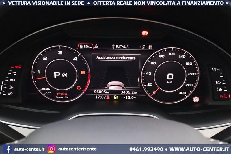 Audi Q7 50 TDI 3.0 quattro SLINE S-LINE 7POSTI GANCIO