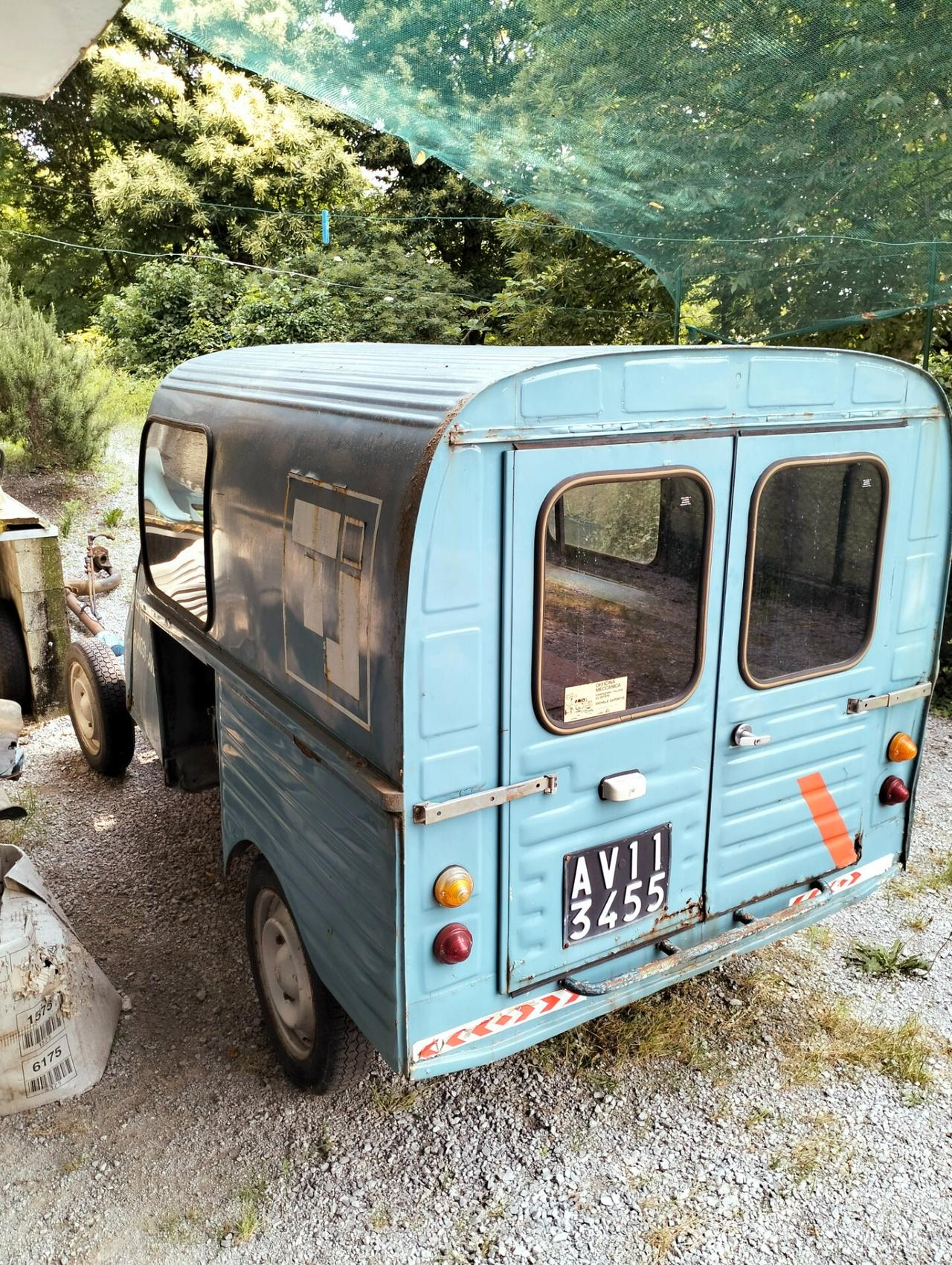 Citroen 2CV Furgonetta AK 400 Completa (anche motore non in foto)