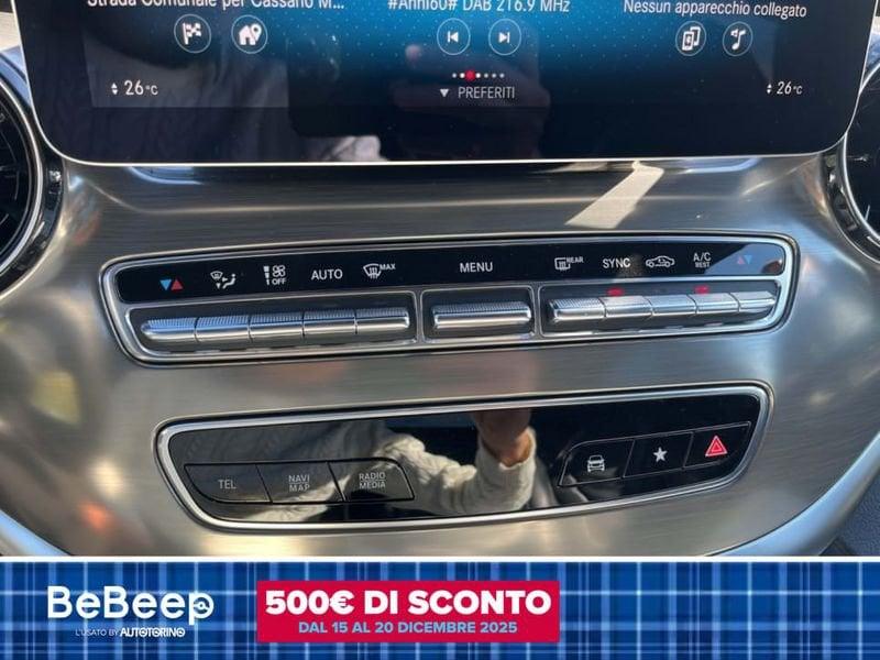 Mercedes-Benz Classe V V LONG 300 D EXCLUSIVE 4MATIC AUTO