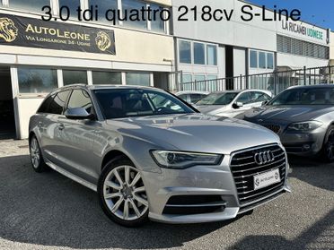 Audi A6 Avant S Line 3.0 TDI 218cv quattro S tronic no superbollo