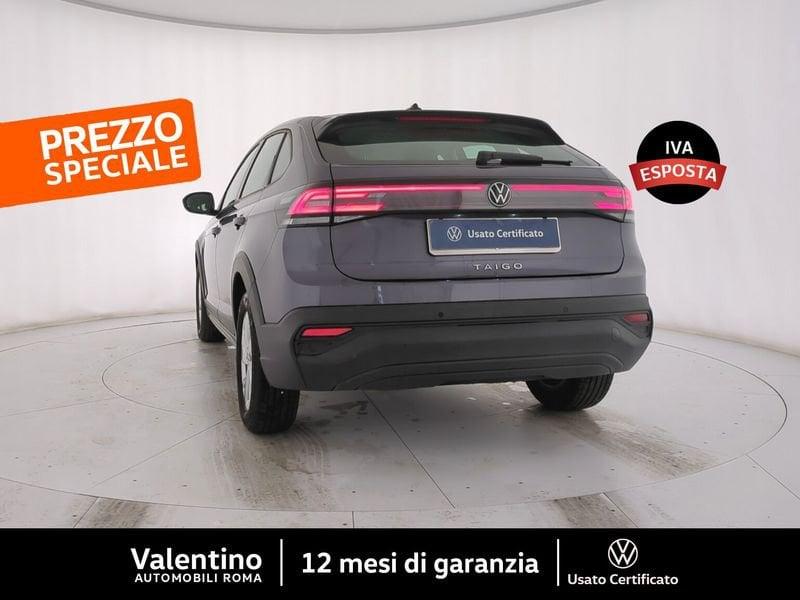 Volkswagen Taigo 1.0 TSI 110 CV Life