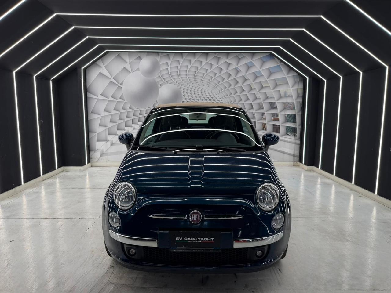 Fiat 500 CABRIO-SPORT-1.2 69CV-KM CERTIFICATI-12 MESI GARANZIA-PERMUTE