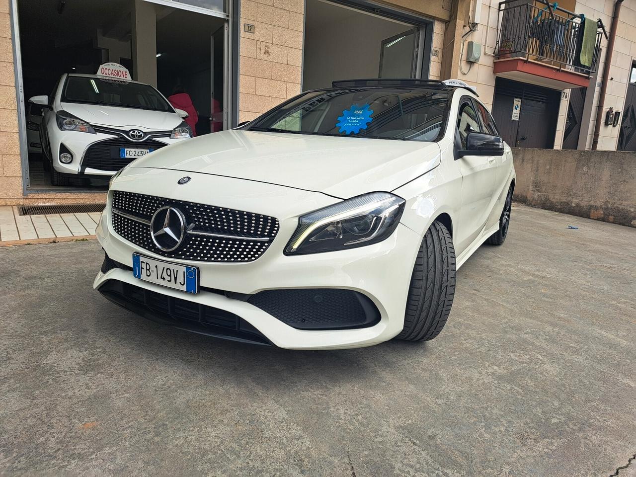 Mercedes-benz A 180 D AMG TETTO APRIBILE