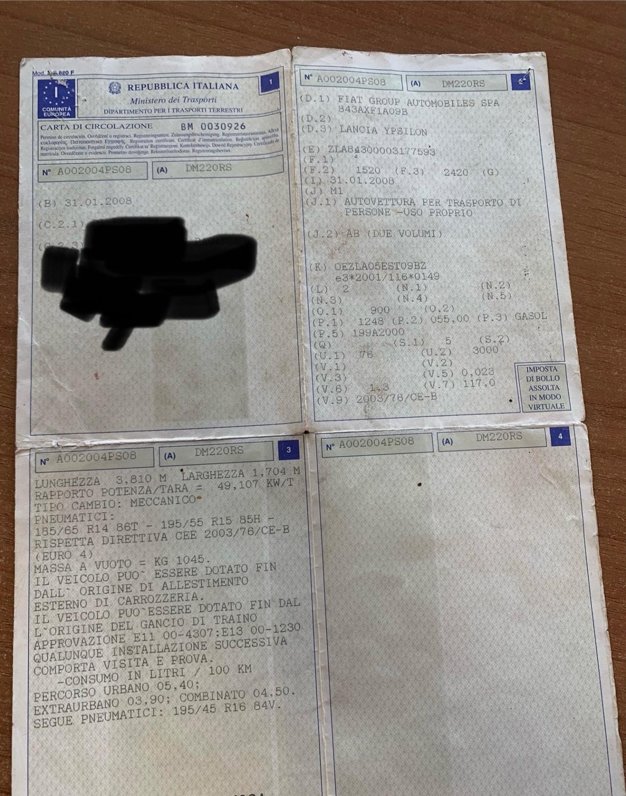 Lancia Ypsilon 1.3 multijet