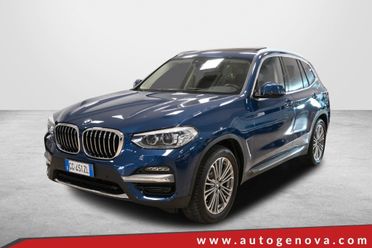 Bmw X3 18D 150CV STEPTRONIC 48V S-DRIVE LUXURY ( FARI LED - AMBIENT LIGHT TETTO PANORAMICO APR. )