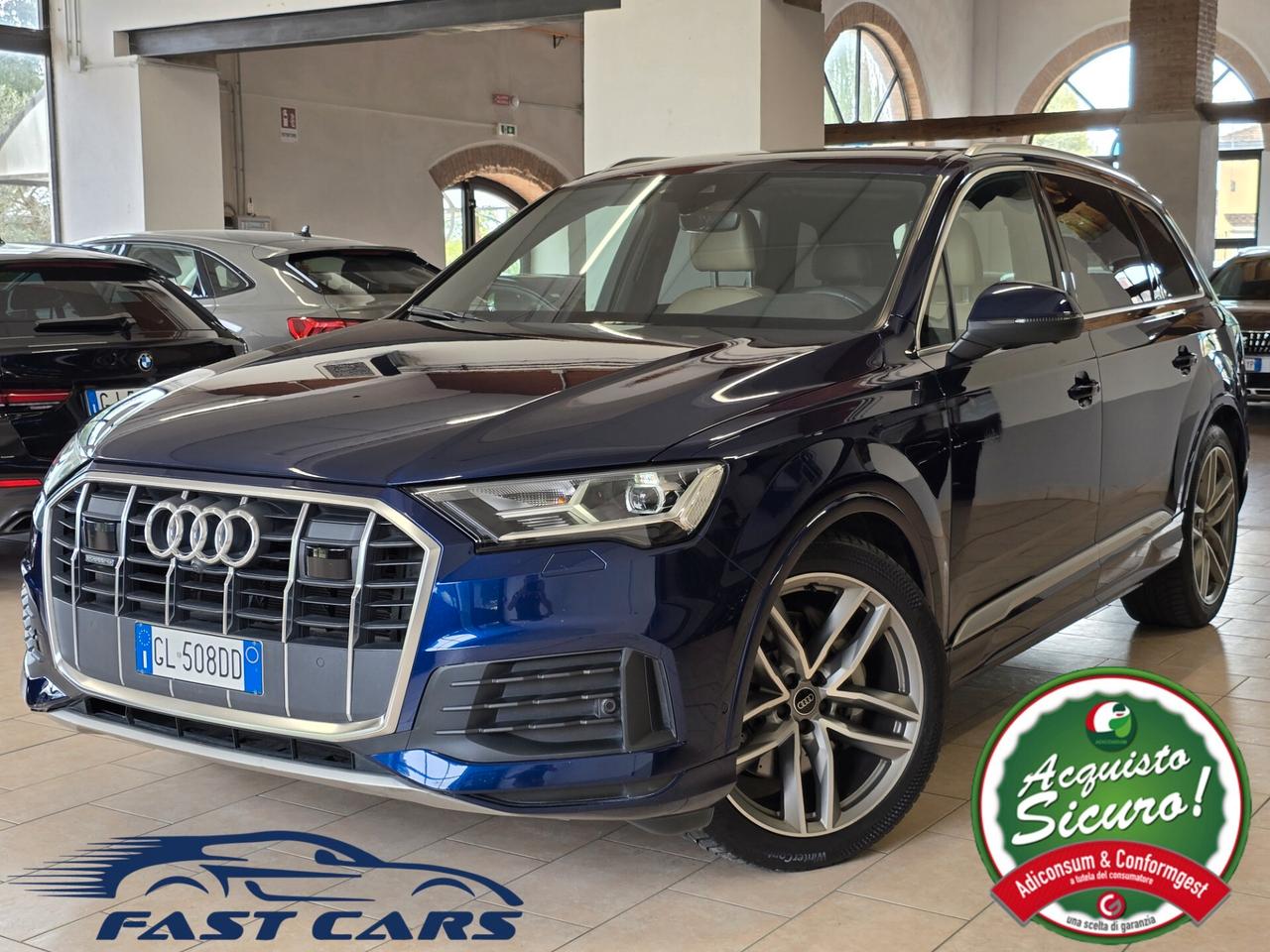 Audi Q7 50 TDI quattrO 7 POSTI 360 AMBIENT TOUR