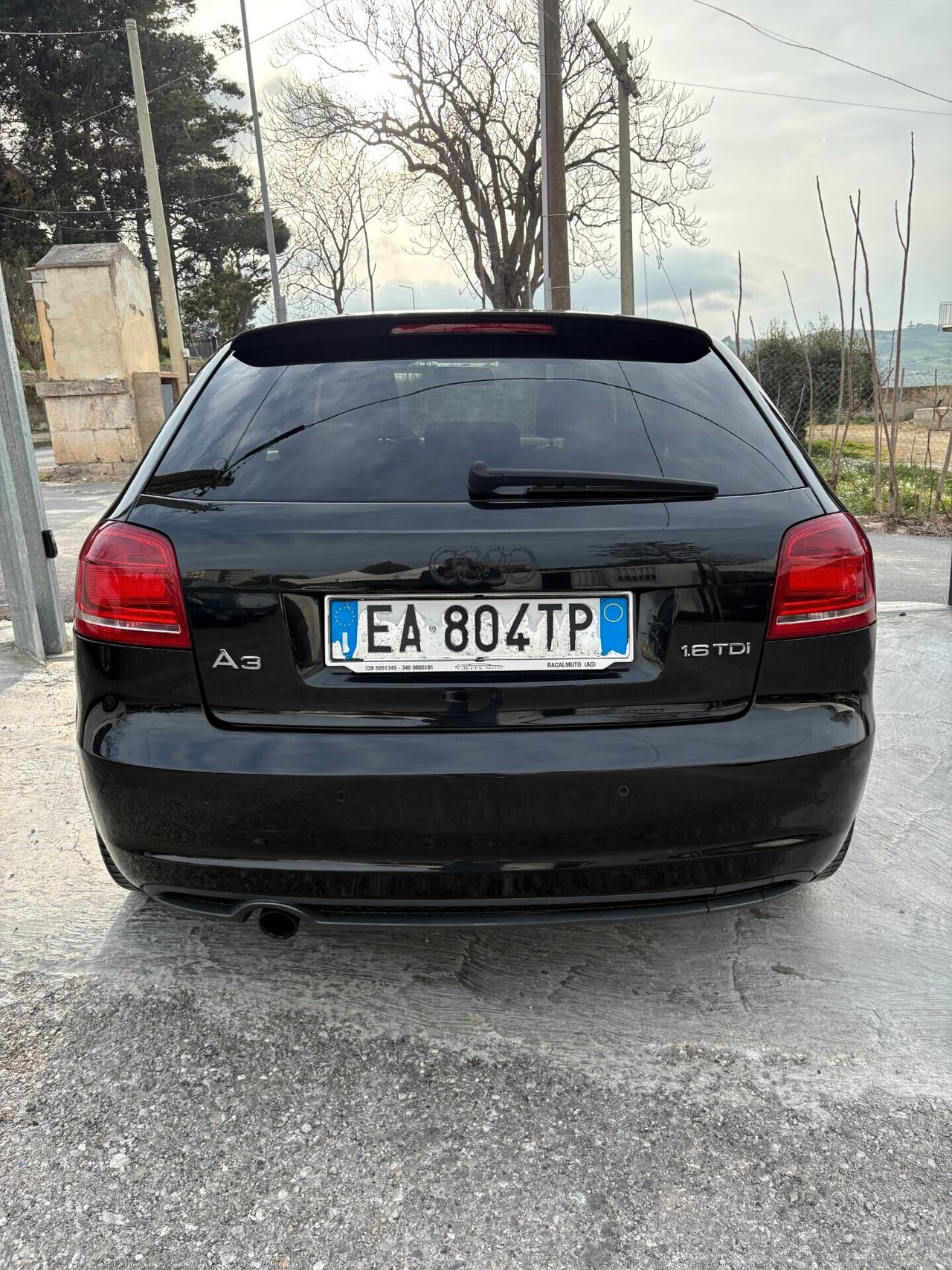 Audi A3 Sline 1.6 TDI 105 CV
