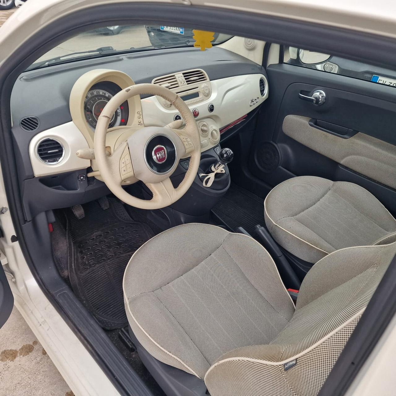 Fiat 500 1.2 Lounge 69cv IMPIANTO GPL BIANCO PERLA