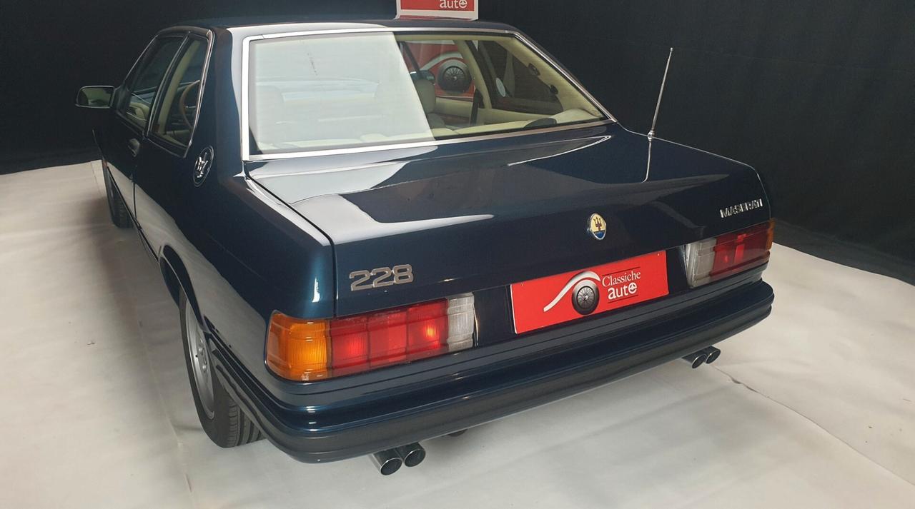 Maserati 228 coupè certificata ASI con C.R.S.