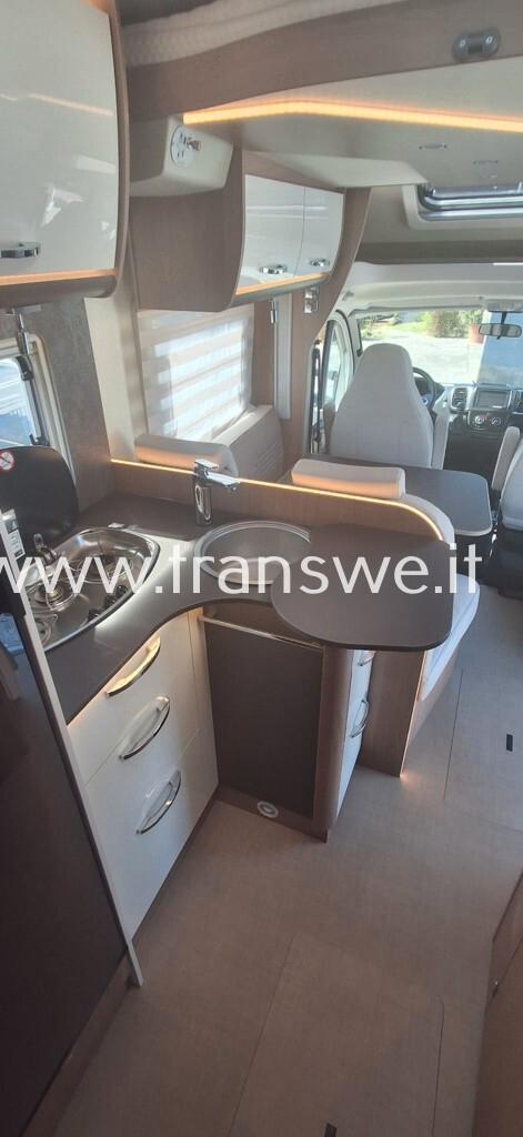 Bürstner Lyseo Privilege 690G Letti gemelli e garage