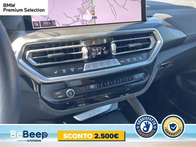 BMW X4 XDRIVE20D MHEV 48V MSPORT AUTO