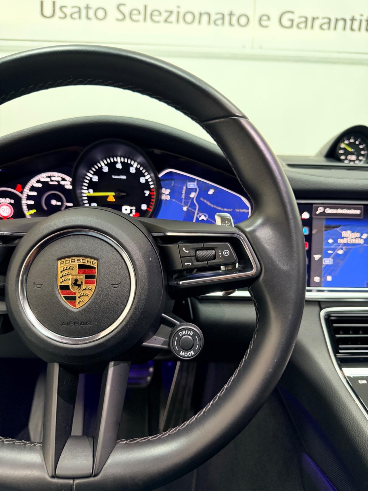 Porsche Panamera 2.9 4S 560cv TOT E-Hybrid Sport Turismo 01/2022 EURO 6D TEMP TETTO 4 RUOTE STERZANTI