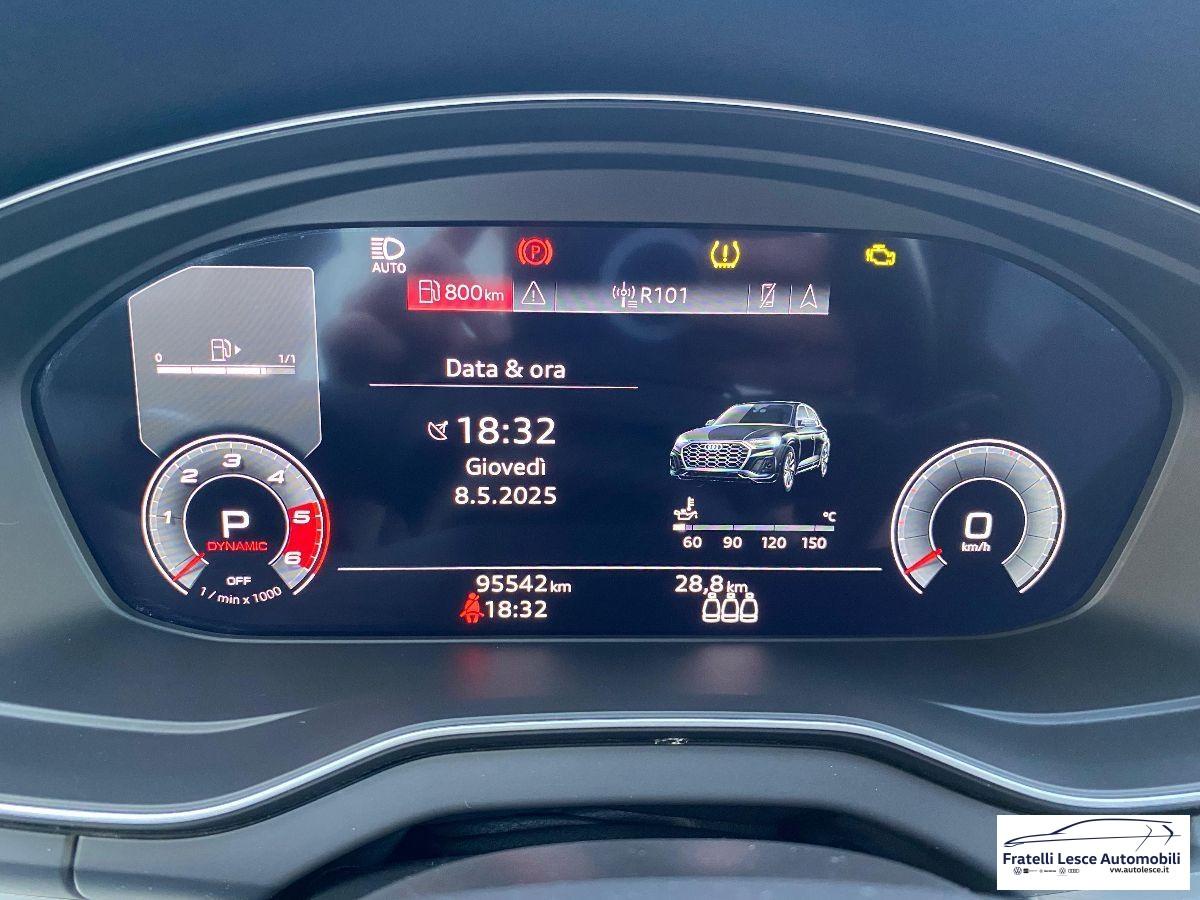 AUDI - Q5 Sportback 40 2.0 tdi mhev 12V S line Plus quattro s-tronic (sede Piano Lago)
