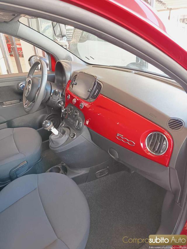 FIAT 500 1.0 Hybrid Red