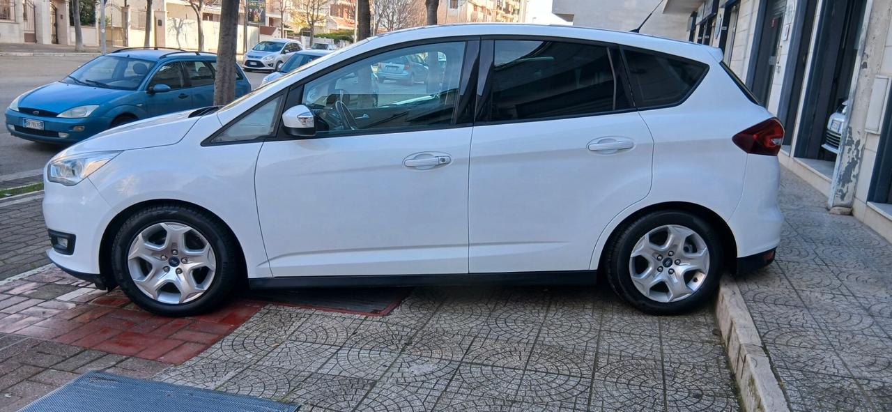 FORD C-MAX 1.5 TDCi 95CV TITANIUM KM. TAGLIANDI CERTIFICATI