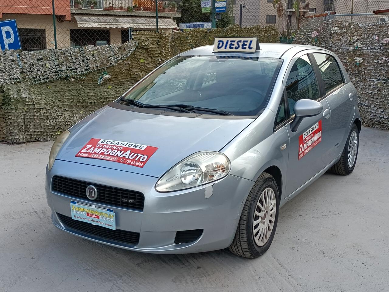 Fiat Grande Punto 1.3 MJT 75CV X NEOPATENTATO ZAMPOGNAUTO CT