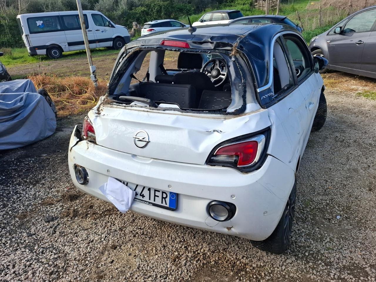 OPEL ADAM XFACTOR 1.2 BENZINA 2019 SINISTRATA