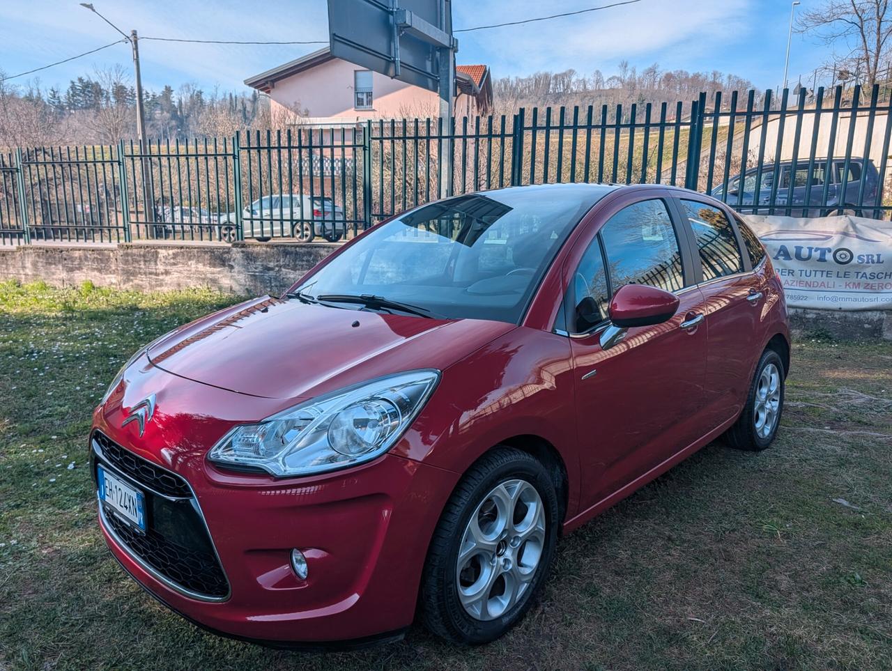 Citroen C3 1.1 Exclusive UNICO PROPRIETARIO TAGL. CERT.