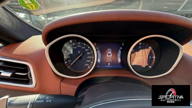 Maserati Ghibli UNICO PROPRIETARIO ITALIANA TAGLIANDATA SAMOCAR Ghibli V6 Diesel 275 CV