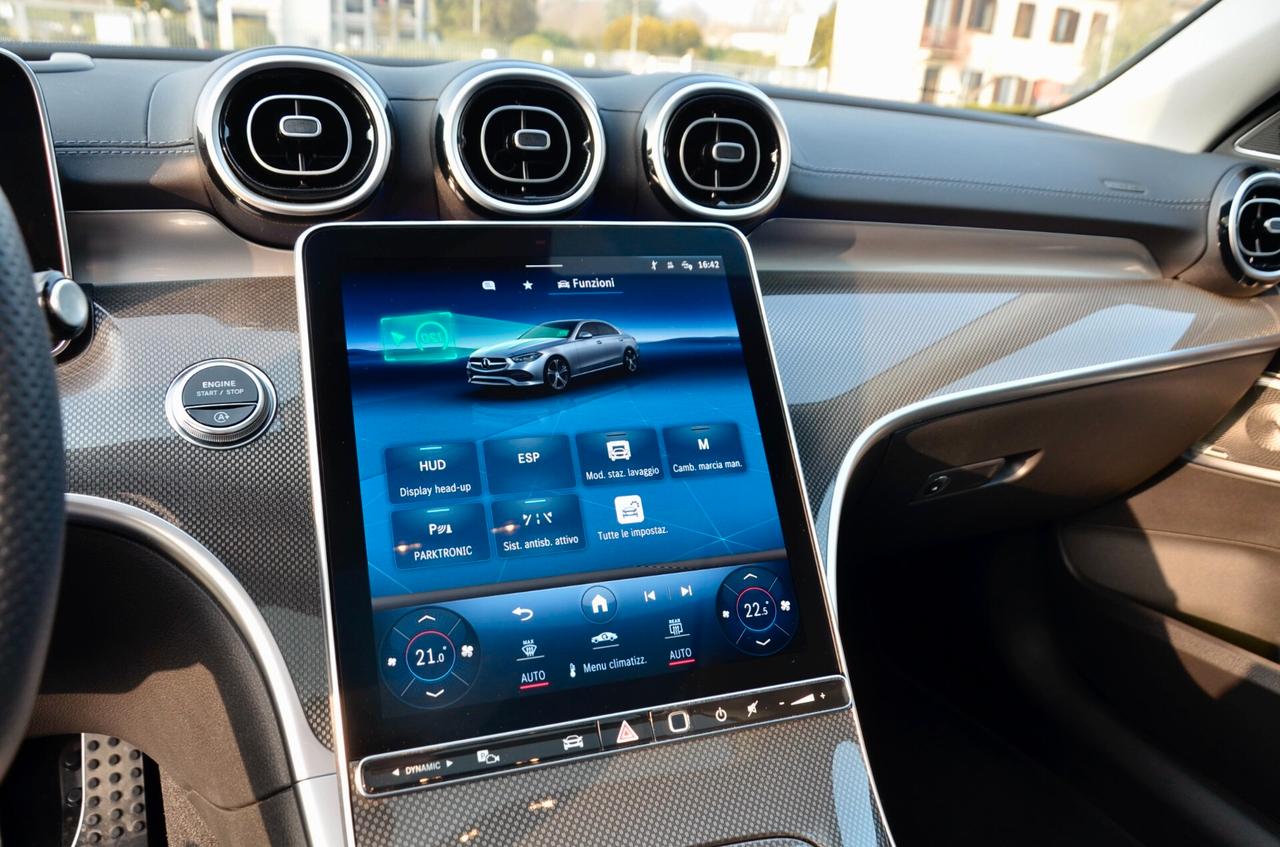 MERCEDES-BENZ 300d MHEV AMG LINE ADVANCED PLUS 4MATIC 265cv AUT, UNICOPROPRIETARIO, TETTO, HI-FI BURMESTER, DIGITAL LIGHT, PELLE, PERMUTE