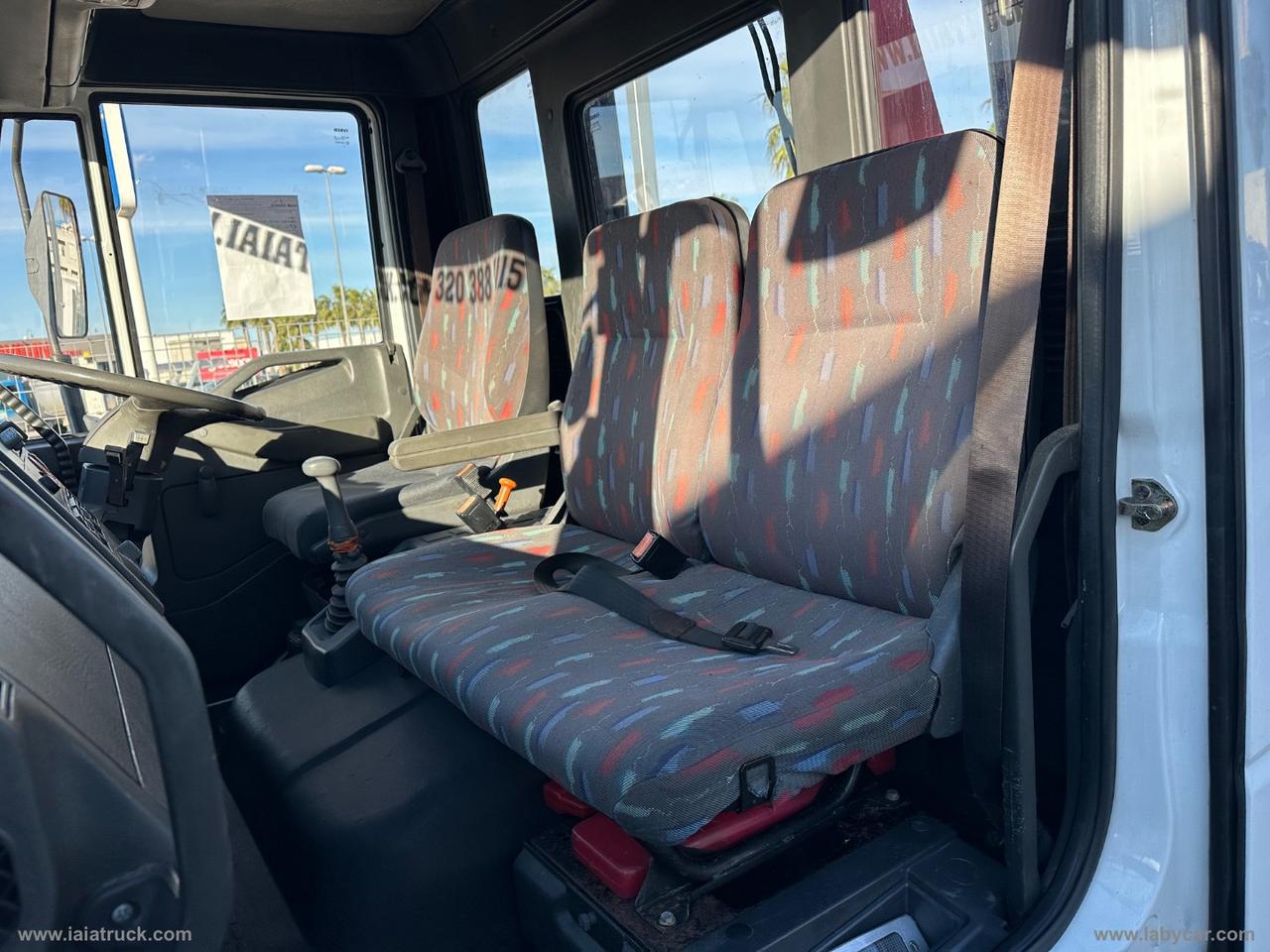 EUROCARGO TECTOR 75E15 RIBALTABILE CON GRU-PINZA ROTANTE
