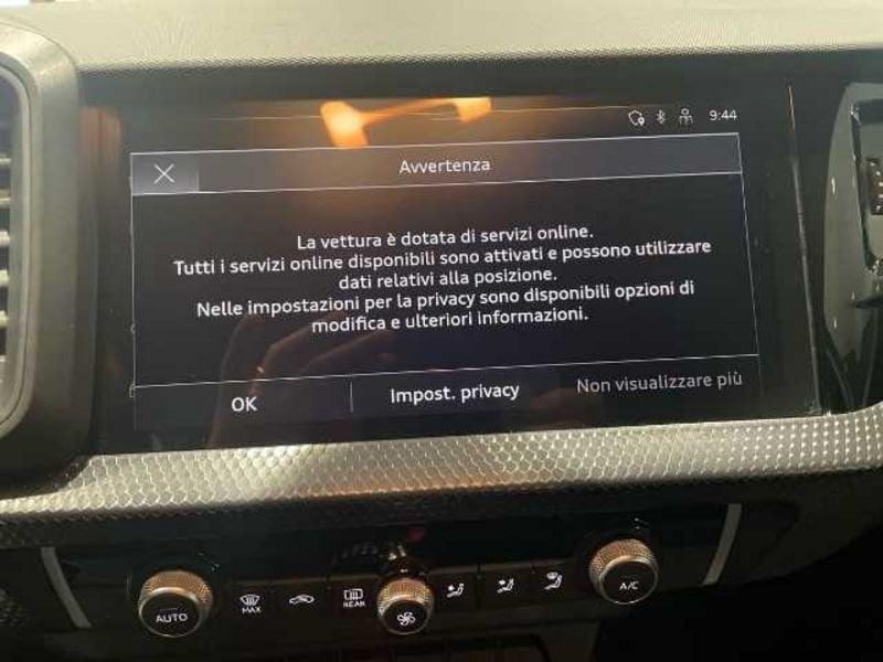 Audi A1 II 2019 Sportback 25 1.0 tfsi Admired my20