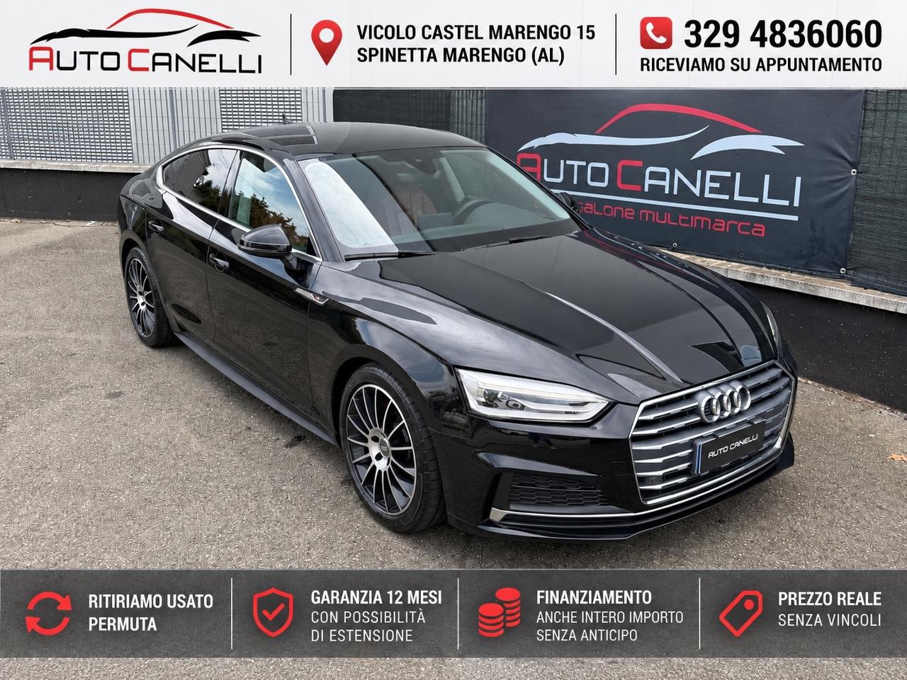 Audi A5 SPB 2.0 TFSI S tronic g-tron Sport SLINE PELLE