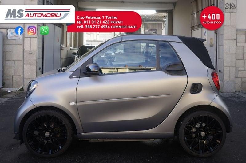 smart fortwo smart fortwo 90 0.9 T twinamic cabrio BRABUS Style 66KW ANNO 2019
