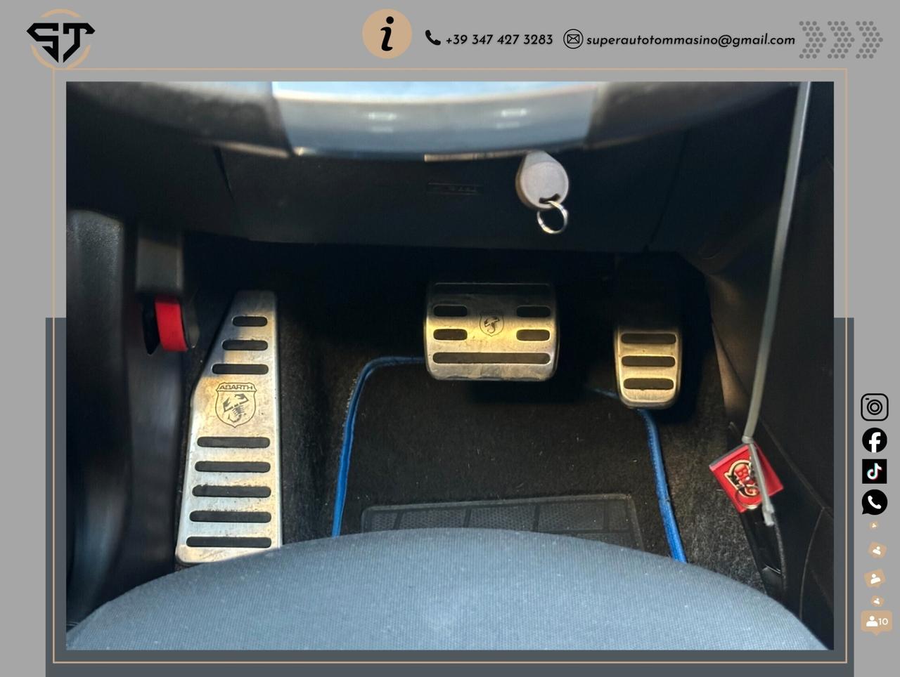 Abarth 595 1.4 Turbo T-Jet cambio F1